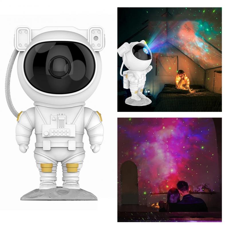Astronaut Star Projector – Galaxy Night Light for Bedroom